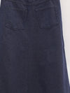 BASERANGE 25 Autumn/Winter ARTHUR Skirt France BAS-SSASK-DE-AU25-RECYCLED INDIGO